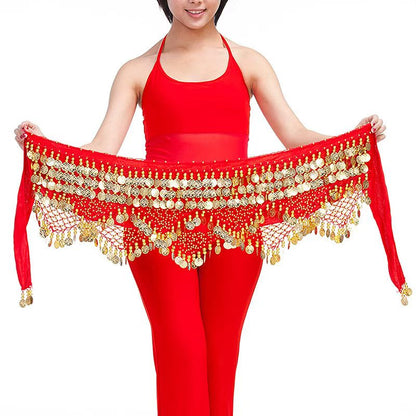 Radiant Rhythms Belly Dance Hip Scarf