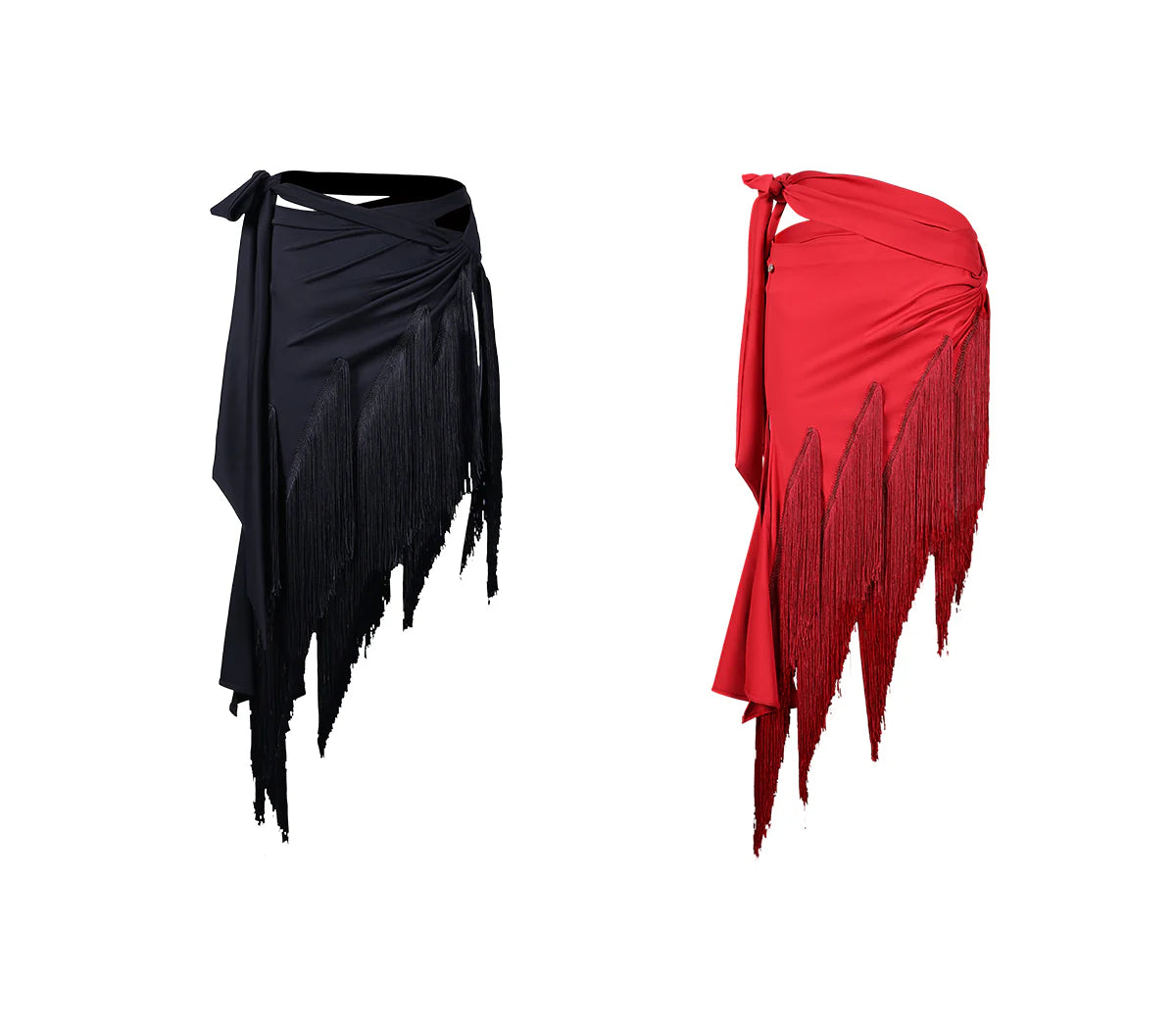 UDance A69 Fringe Latin Half-Skirt