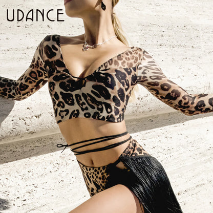 UDance A82 Long-Sleeve Latin Crop Top