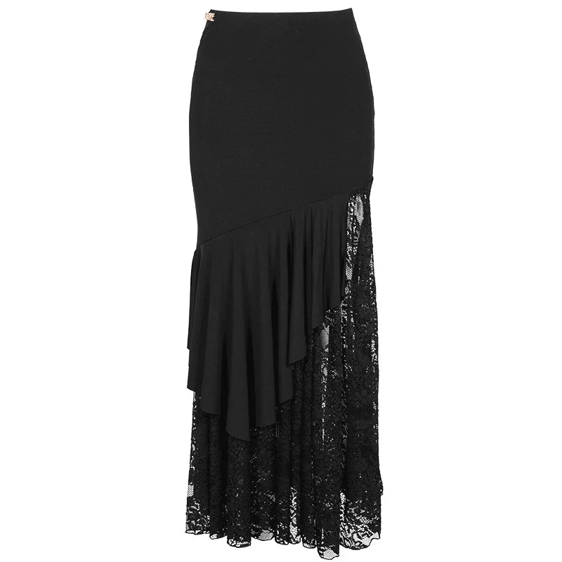 UDANCE Lace Cutout Ballroom Skirt AMD12
