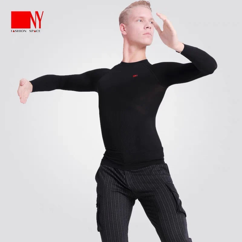 NY Dance Fashion Space | Long Sleeve Muscle Crew