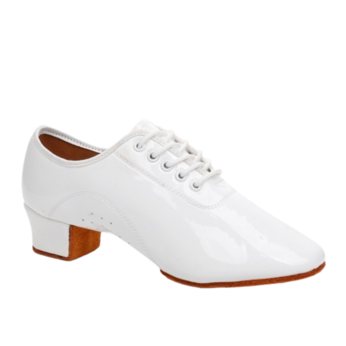 Men's Glossy Latin Dance Shoes | 201-P