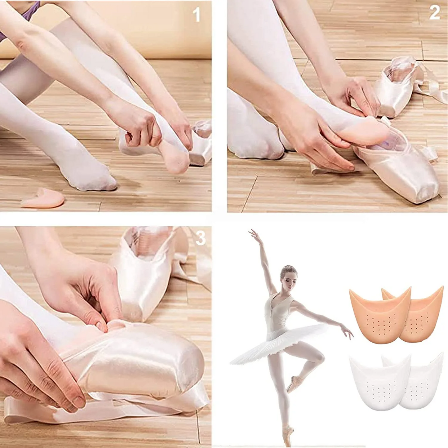 Pointe Silicone Toe Pads