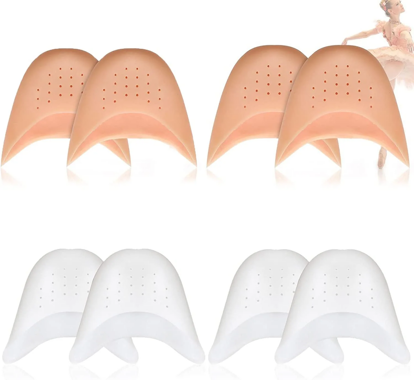 Pointe Silicone Toe Pads