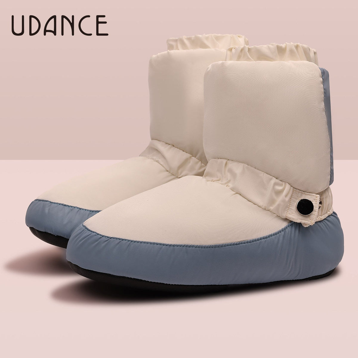 UDANCE ACC06 winter practice booties in White-Blue