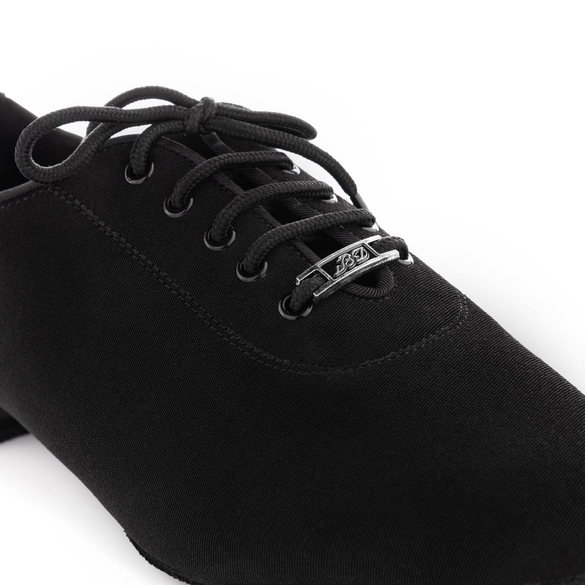 BD Dance Style 309 black canvas shoe detail