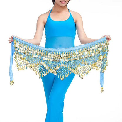 Radiant Rhythms Belly Dance Hip Scarf
