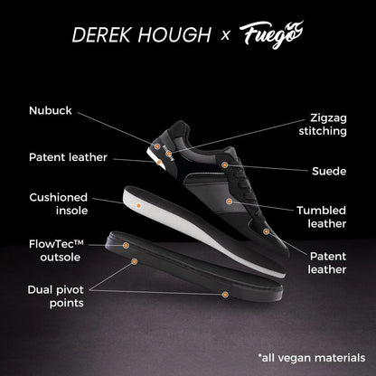 Fuego x Derek Hough Low-Top Dance Sneakers