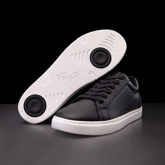 Fuego Black Low-Top Dance Sneakers