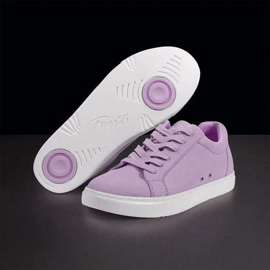 Fuego Lavender Low-Top Dance Sneakers