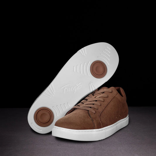 Fuego Mocha Low-Top Dance Sneakers