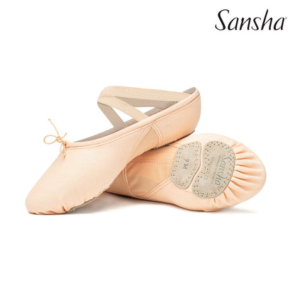 Sansha Pro Mesh 32C | Split-Sole Canvas Ballet Slippers