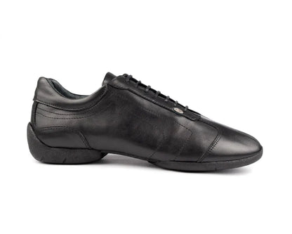 Portdance | PD035 Black Leather Dance Sneakers
