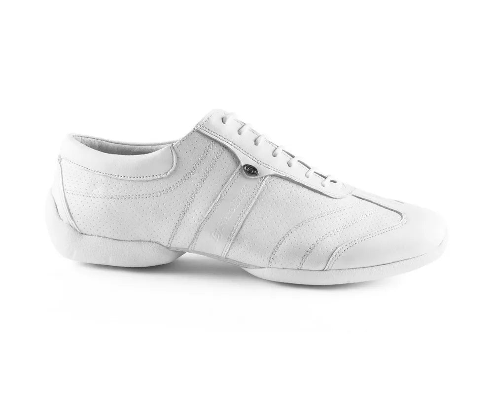 Portdance | PD Pietro Street Dance Shoes White Leather