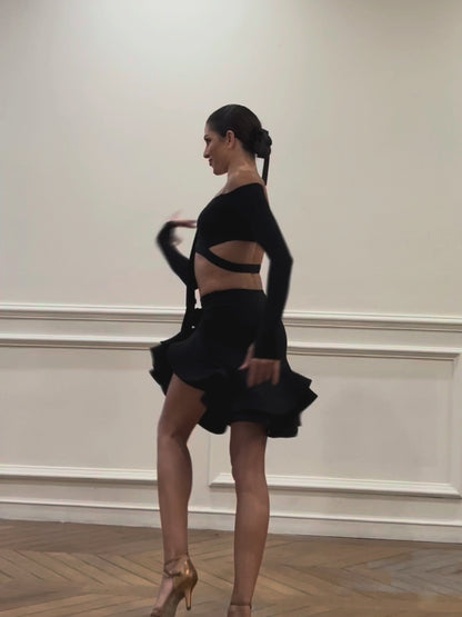 ZYM Flush Latin Top | 23116 – Black