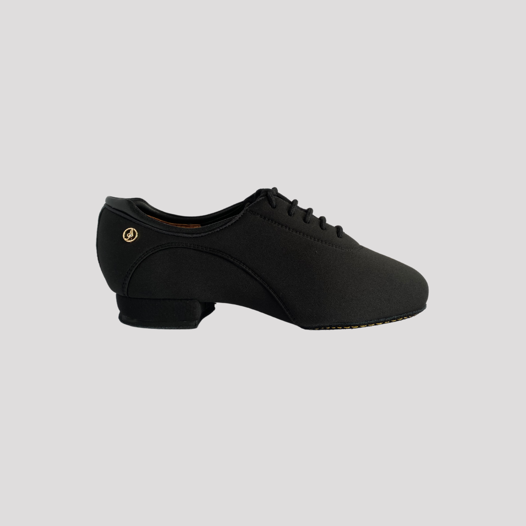Real Dance Georges black men's Standard ballroom dance shoe