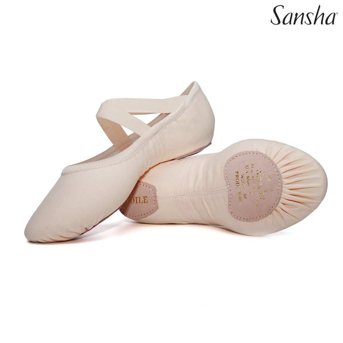 Sansha Soft Ballet Shoes S61d HC (High Cut) ETOILE