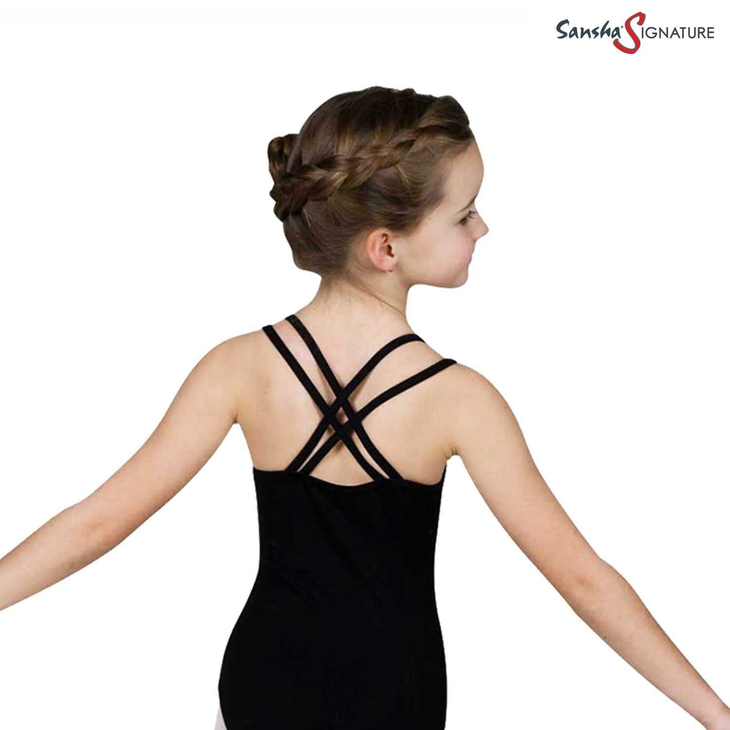 Sansha STEFANI Y1559C Girls Camisole Leotard
