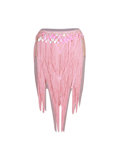 ZYM Dance Party Fringe Skirt 25110 size guide