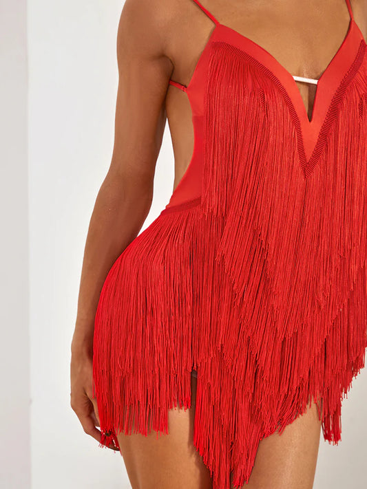 ZYM Oasis Fringe Dress | 2420